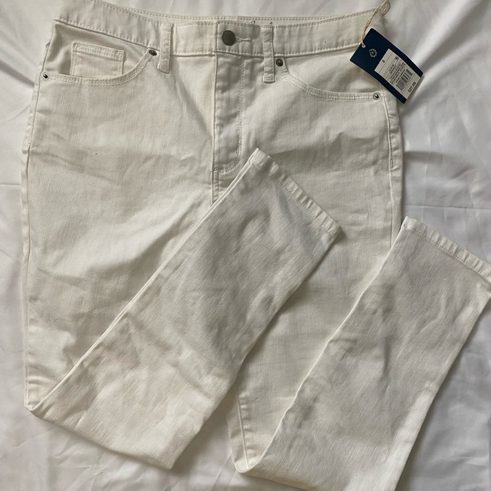 White jeans